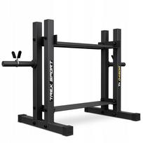 Hantelų stovas Trex Sport, 2 lygių, 320 kg, sunkioms apkrovoms