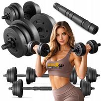 Hantelių rinkinys STRONG ATHLETIX STG20X, 20 kg