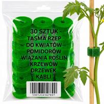 Velcro juostelės augalų tvirtinimui, 30 vnt.