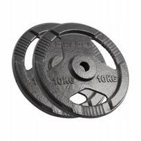 Ketaus svorių rinkinys Rebel 2 x 10 kg, 31 mm skylė, su rankenomis