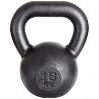 Svorinis kamuolys (kettlebell) iš ketaus, 16 kg