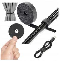 Laidų organizavimo juosta, reguliuojama, 3 m, Velcro
