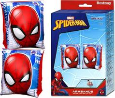 Pripučamos vaikų plaukimo rankovės Spider-Man, 23x15 cm, Bestway 98001