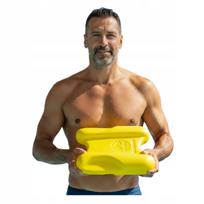 Plaukimo lenta Arena Pullkick 2in1, geltona