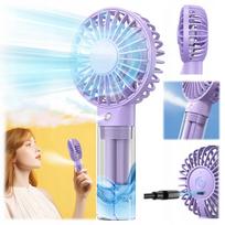 Stalo ventiliatorius TOPK K31, USB, tylus, mini, violetinis