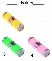 E93 aliumininis 9 LED žibintuvėlis su raktų pakabuku, AAA, 1 vnt.