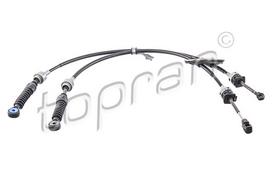 TOPRAN Mechaninės pavarų dėžės trosas 723 407