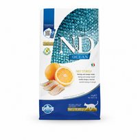FARMINA N&D OCEAN - Herring&Orange NEUTERED ADULT sausas maistas katėms, 1.5 kg