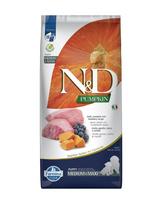 FARMINA N&D PUMPKIN - Lamb&Blueberry ADULT MED&MAX sausas maistas šunims, 12 kg