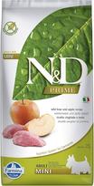 FARMINA N&D PRIME - Wild Boar&Apple ADULT MINI sausas maistas šunims, 800 g