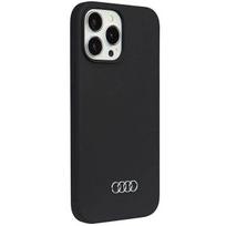 Audi silikoninis dėklas iPhone 13 Pro Max - juodas