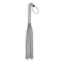 BDSM grandinių rykštė Sportsheets Edge Chain Flogger, juoda