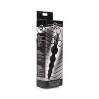Lube Launcher Master Series silikoniniai laipsniškai didėjantys karoliukai, juodi, 19 cm, Lube Launcher