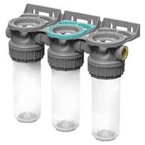 Trigubas vandens filtro korpusas Ecosoft 2P Grey Triplex 10" (jungtis 3/4")