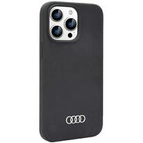 Audi silikoninis dėklas iPhone 14 Pro Max - juodas