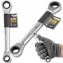 Jcb Kombinuotas raktas JCB-7571417M, 14x17mm, CrV, antikorozinis, 0.18kg, 12 briaunų