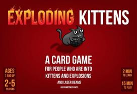 Exploding Kittens kortų žaidimas