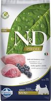 FARMINA N&D PRIME - Lamb&Blueberry ADULT MINI sausas maistas šunims, 2.5 kg