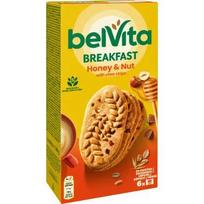 Sausainiai BELVITA, su riešutais ir medumi, CIELVI7622210194961