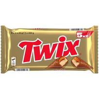 Šokoladinis batonėlis TWIX, 5x25g, CHBTWX5000159559331