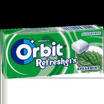 Kramtomoji guma ORBIT becukrė mėtų skonio, KGGORT4009900535519