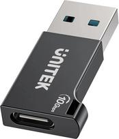 UNITEK ADAPTER USB-A - USB-C 10Gbps  M/F, KAPUNIA1049ABK01