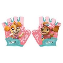 Dviratininko pirštinės vaikams Paw Patrol, rožinės
