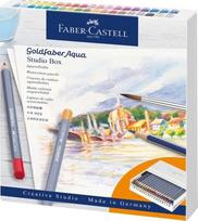 Faber-castell Goldfaber Aqua akvarelinės kreidelės 38+2 vnt.