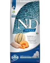 FARMINA N&D OCEAN - Cod Pumpkin&Cantaloupe PUPPY MED&MAX sausas maistas šunims, 12 kg
