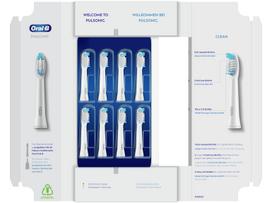 Oral-B Pulsonic Clean Toothbrush Heads 8-pack White