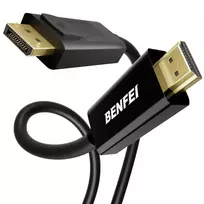 Benfei 4K DisplayPort to HDMI cable, unidirectional, 1.8 m, black