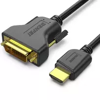Benfei hDMI to DVI cable, 0.9 m, bidirectional, 1080P, black