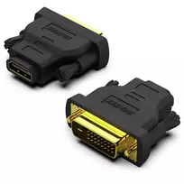 Benfei dVI to HDMI bidirectional adapter, 2-pack, black
