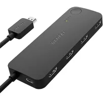 Benfei hDMI switch, port 4, 4K 60Hz, 2K 144Hz, HDCP 2.3, black