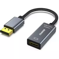 Benfei active DisplayPort to HDMI 4K 60Hz adapter, gray