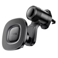 Hoco Magnetic car phone holder compatible with MagSafe, air vent H74, black and gray