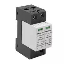 Qoltec AC surge protector arrester | 2P | 275V | T2 | C