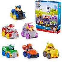 Mašinėlių su figūrėlėmis rinkinys Paw Patrol (Šunyčiai Patruliai) Pup Squad Racers, įvairių spalvų