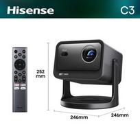 Hisense C3 DLP UHD 4K (3840x2160) 3D Sidabras
