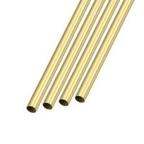 METALLIXITY 4 vnt. žalvarinių vamzdžių (5 mm išorinis skersmuo x 0,2 mm sieninis storis x 300 mm ilgis)