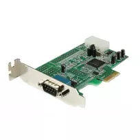 StarTech.com 1 prievado PCI Express RS232 nuosekliojo prievado adapterio kortelė - PCIe RS232 nuosekliojo valdiklio kortelė - PCIe į RS232 DB9 - 16550 UART - žemo profilio plėtinio kortelė - Windows ir Linux