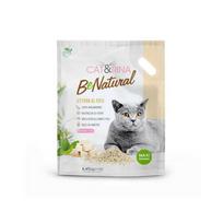 Cat&Rina BeNatural Tofu Litter Classic - augalinis kačių kraikas, sušokantis, biologiškai skaidūs granulės - (4,45 kg)