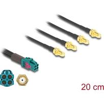 Delock DELOCK Kabel Mini FAKRA Z lizdas keturgubas į 4 x SMA lizdas A tipo | 90127 | 4043619901272