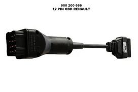 OBD kabelis 12 kontaktų RENAULT sunkvežimiams (W074062666CH, AUTOCOM)