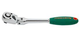 Terkšlinė rankena 1/4" 36T lanksti, su neslystančia rankena (R4102, PRIDE)