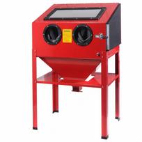 ⬡ Vertikali smėliasrovės kabina 220 l (STSBC220, HYMAIR)