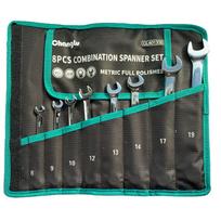 ⬡ Kombinuotų raktų rinkinys 8 vnt. (8-19 mm) (CL401308, CHANGLU TOOLS)