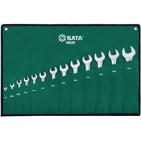 ⬡ Atvirų raktų rinkinys (13 vnt.) (6-32 mm) (S09029, SATA)