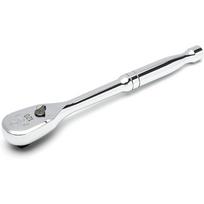 ⬡ Terkšlė su greituoju atleidimu 3/8" (ovali galva, metalinė rankena), 60 dantukų 120P (ST12974, SATA)