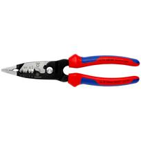 ⬡ Replės elektros instaliacijos darbams daugiafunkcinės 200mm KNIPEX (1372200ME, KNIPEX)